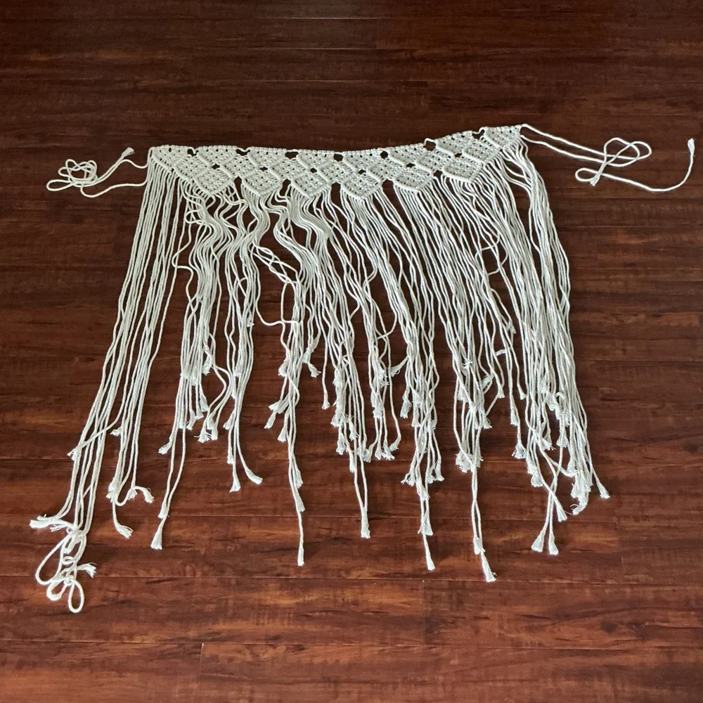 Large Macramé Tassel Woven Wall Hanging Tapestry